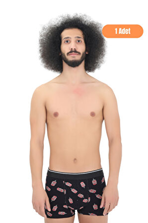 Erkek 9'lu Likralı Boxer Seti