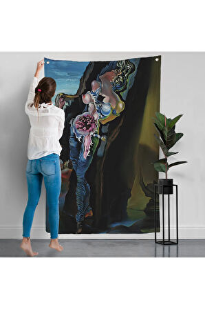 Salvador Dali - Gradiva Duvar Örtüsü-7395