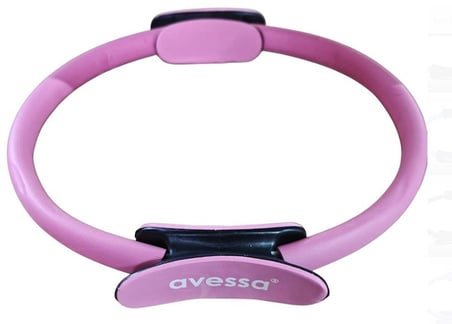 Özel Üretim BPC-100 Pink Plates Çemberi Pembe Renk Poşette Jimnastik Antrenman Seti Fitness Halkası