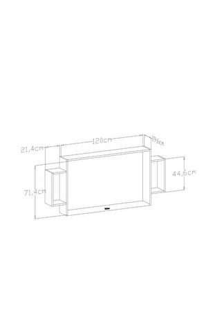 Sare Tv Ünitesi Duvara Monte 120 cm