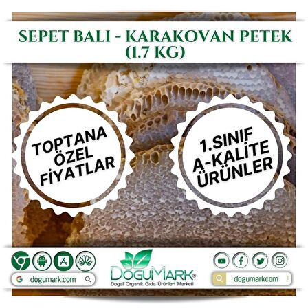 Sepet Balı – Karakovan Petek (1.7 Kg)