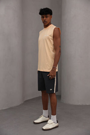 Rahat Kesim Offline Culture Kolsuz  %100 Pamuk Tişört Erkek