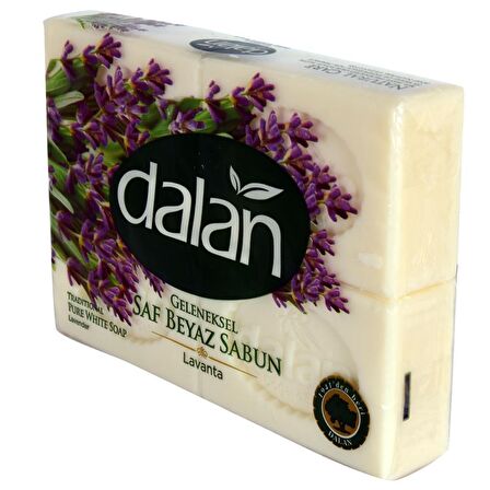 Dalan Doğal Saf Beyaz Lavantalı Sabun 150 Gr x 4 Adet