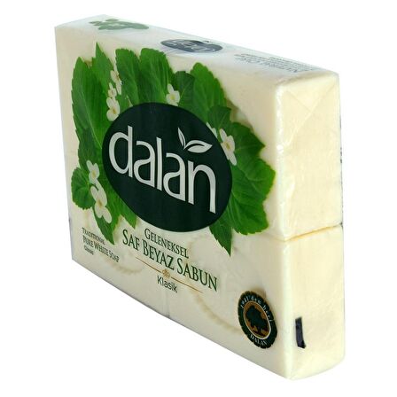 Dalan Doğal Saf Beyaz Klasik Sabun 150 Gr x 4 Adet