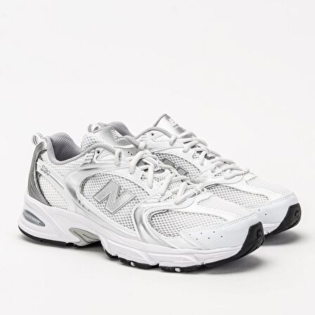 Kadın Spor Ayakkabı MR530EMA NEW BALANCE NB Lifestyle Unisex Shoes White/ Silver