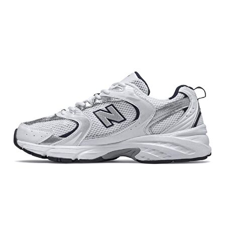 Kadın Spor Ayakkabı MR530EMA NEW BALANCE NB Lifestyle Unisex Shoes White/ Silver