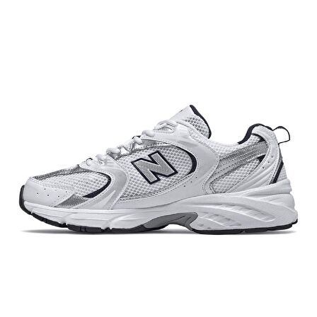 Erkek Spor Ayakkabı MR530EMA NEW BALANCE NB Lifestyle Unisex Shoes White/Silver