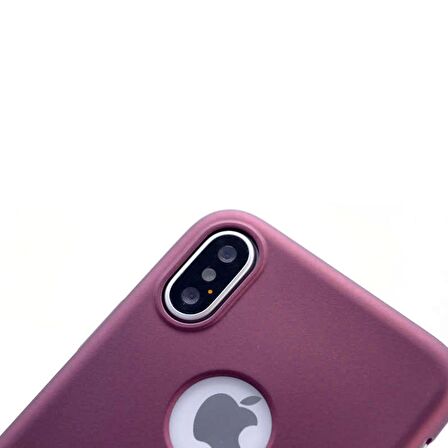 Gpack Apple iPhone Xs Max Kılıf Premier Esnek SilikonNano Glass