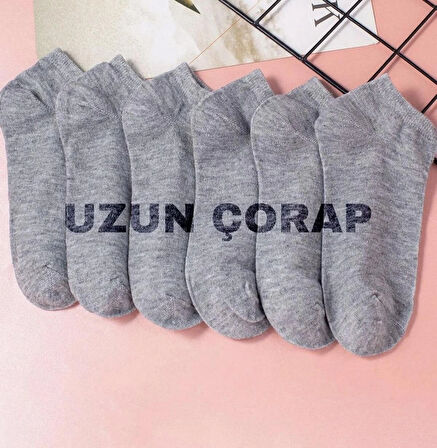 10’lü Premium Beyaz Kısa Patik Çorap