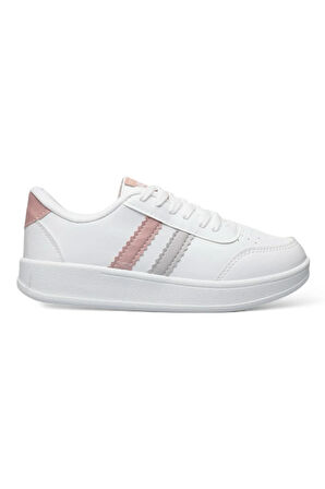 Kadın Günlük Spor Sneaker Ayakkabı BEYAZ - PEMBE