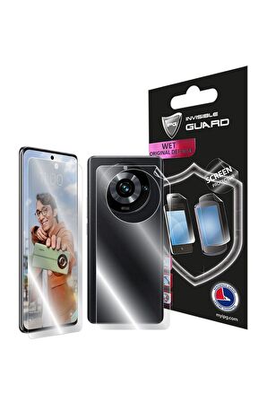 Realme 11 Pro Plus için IPG Hydrogel Tam Kaplama (Ekran ve Arka Koruma)