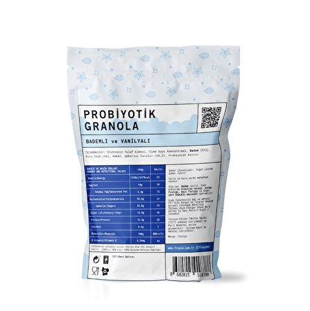 Probiyotik Granola - Badem & Vanilya 200 gr x 3 Adet