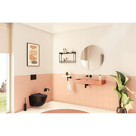 Vitra Root Round Kumanda Paneli 740-2211 Mat Siyah