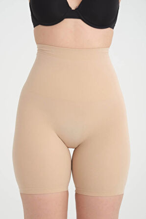 Vücut Şekillendirici Paçalı Korse Şort 2 Beden İncelme Etkili