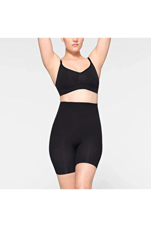 1 Beden İncelten Şekillendirici Şort Korse Yüksek Bel Tasarım 1 Beden İncelme Etkili