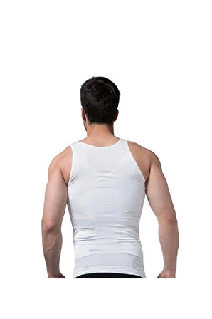 Erkek Atlet Korse Toparlayıcı Sıkılaştırıcı Duble Atlet Korse