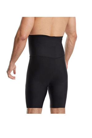 Destekli Erkek Korse Boxer Karın Bölgesi Sıkılaştırıcı ve Toparlayıcı Silikon Kaydırmaz Bel Çevresi