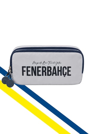 FENERBAHÇE PELÜŞ LOGOLU ÇANTA VE ÇİFT GÖZLÜ KALEMLİK HEDİYELİ