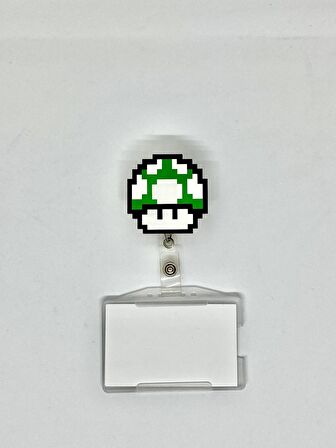 Süper Mario Yeşil Mantar Temalı Yoyo Kartlık