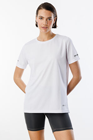 Kadın Nem Emici Hızlı Kuruma Atletik Teknik Performans Spor T-shirt DRIFIT-KISAKOL