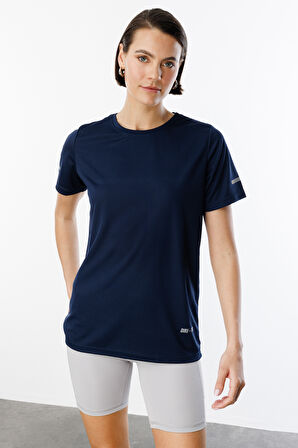 Kadın Nem Emici Hızlı Kuruma Atletik Teknik Performans Spor T-shirt DRIFIT-KISAKOL