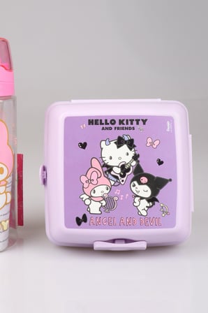 DEKOMUS İLE YENİ SEZON LİSANSLI MY MELODY&BEST FRIENDS "MELOPINK KOLEKSİYONU" TERMOSLU BESLENME ÇANTASI,500 ML MATARA VE 2 KATLI BESLENME KUTUSU /LUNCH BOX SETİ "ISLAK MENDİL HEDİYELİ"