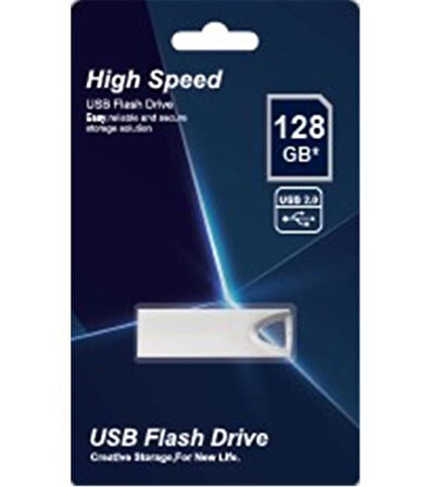 Elba 128GB Metal 2.0 USB Flash Bellek