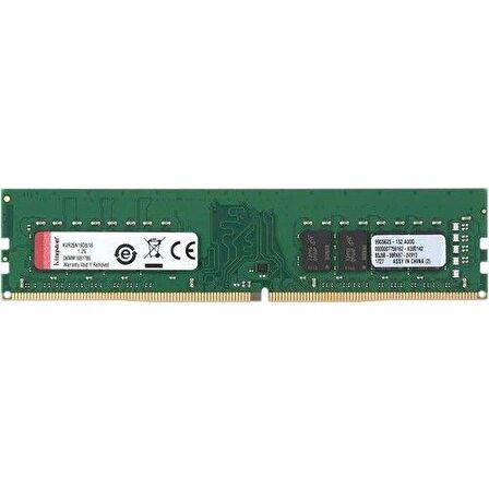 KINGSTON 16GB DDR4 2666Mhz CL19 KVR26N19D8/16