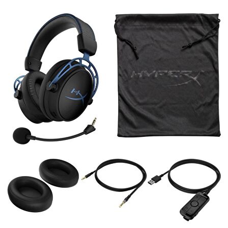 HyperX Cloud Alpha S Mikrofonlu Stereo Gürültü Önleyicili Oyuncu Kulak Üstü Kablolu Kulaklık