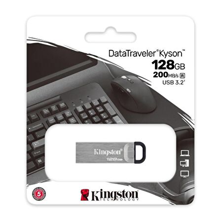 128GB USB3.2 Gen1 DTKN/128GB DT Kyson KINGSTON