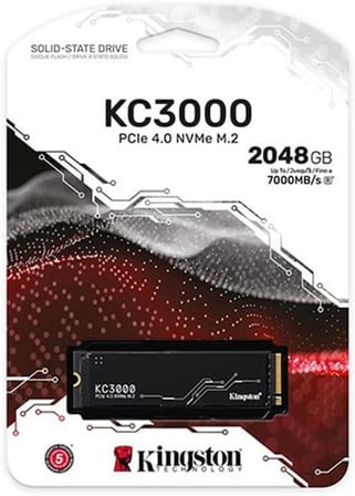 Kingston KC3000 SKC3000S/2048G PCI-Express 4.0 2 TB M.2 SSD Teşhir