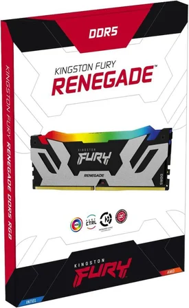 Kingston Fury Renegade RGB 48 GB (2x24) 7200 MHz DDR5 CL38 KF572C38RSAK2/48 Ram