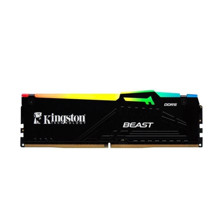 Kingston Beast RGB 64GB (2x32GB) DDR5 6000MHZ CL30 Siyah Ram-KF560C30BBEAK2-64TR