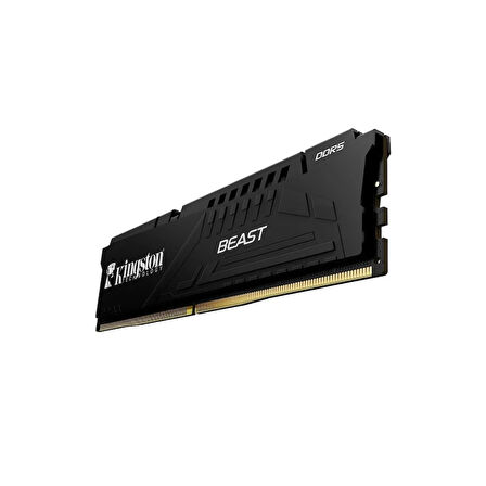Kingston Beast KF556C36BBE-8TR 8GB (1x8) DDR5 5600Mhz CL36 Siyah Gaming RAM (Bellek)