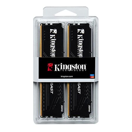 Kıngston Beast KF552C36BBEK2-64TR 64GB(2X32) DDR5 5200MHz Masaustu Ram Bellek