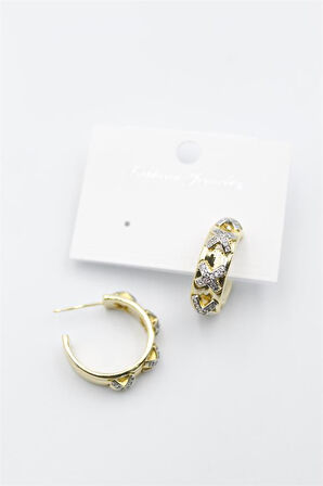 Xox Küpe - Altın Rengi