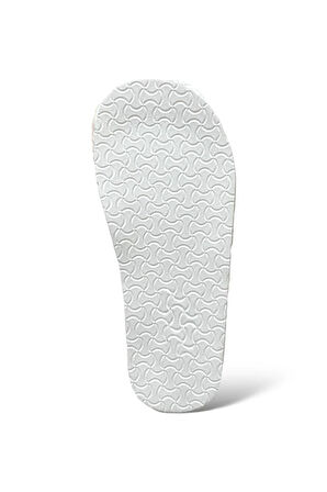 Kadın Pofuduk Nakışlı Ev Terliği Çeyiz Bohça Terliği Valentine's Day BEYAZ - VİZON