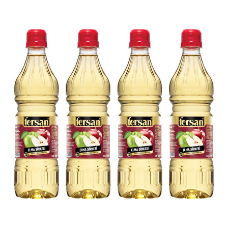 Fersan Elma Sirkesi 500 ml Pet x 4 Adet