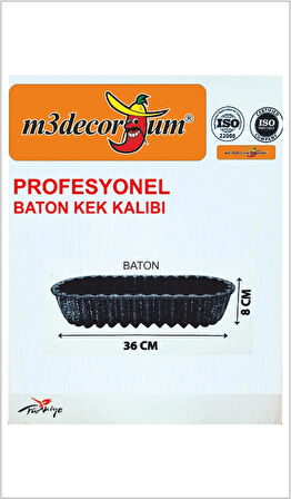 Büyük Profesyonel Ocak Fırına Uygun Metal Döküm Enjeksiyon Granit Kaplama Baton Kek Pasta Kalıbı