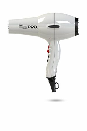 Etap Spectra Pro Profesyonel Seri İtalyan Motor 2500 Watt Beyaz Fön Makinesi ve Difüzör