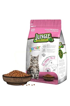 Jungle Tavuklu Yavru Kedi Maması 1,5kg