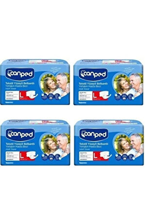 Belbantlı Large (l) Beden Hasta Bezi Avantaj Paketi 30 Lu X4 Paket Toplam 120 Adet