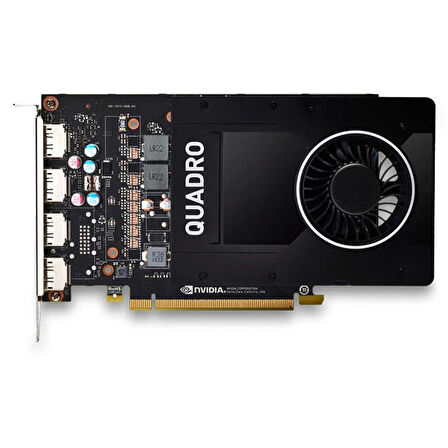 NVIDIA Quadro P2200 5GB GDDR5X 4xDP 160Bit 75W Ekran Kartı