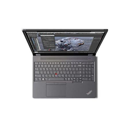 Lenovo ThinkPad P16 21FA000UTX10 i7-13850HX 128GB 2TBSSD RTX4000 16" QHD+ W11P Taşınabilir İş İstasyonu