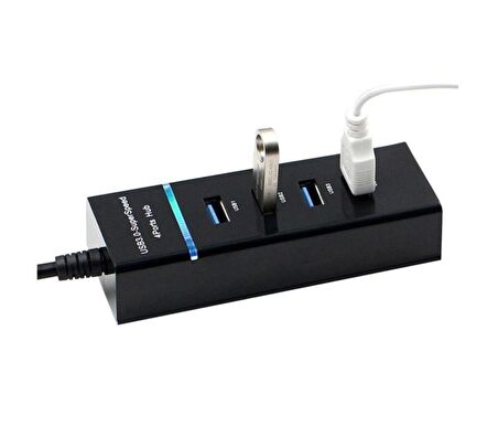 Ancheyn 4 Port USB 3.0 Çoğaltıcı Çoklayıcı Hub Switch Çoklu Cihaz 4360