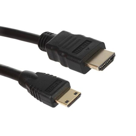 Ancheyn Mini HDMI to HDMI Çevirici Dönüştürücü 1.5 Metre Tablet Kamera Tv Mini HDMI Kablosu 5055