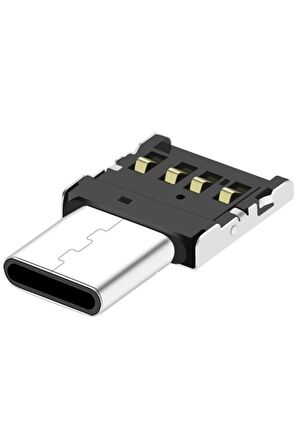 Ancheyn Type C To Usb Çevirici Mini Dönüştürücü OTG Adaptör 4497