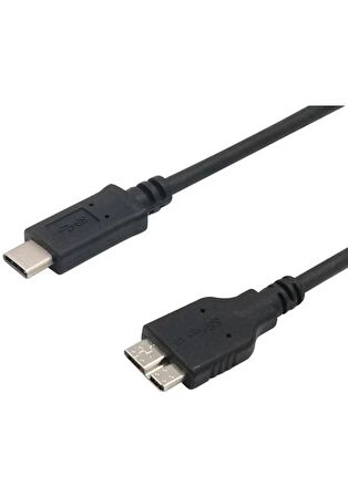 Ancheyn USB Type-C To Micro USB 3.0 Taşınabilir HDD Hard Disk Kablosu 50 cm 5240