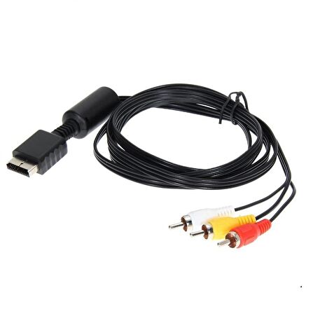 Ancheyn Ps3 Ps2 Av Lcd Tv Oyun Konsolu 3 RCA Scart Lale Bağlantı Kablosu 4620