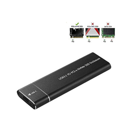Ancheyn Usb 3.1 Type C To Pci-e Express Nvme Ssd Hard Disk Kutusu 5218